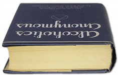 Bill Wilson Signed Copy of the Alcoholics Anonymous ''Big Book''